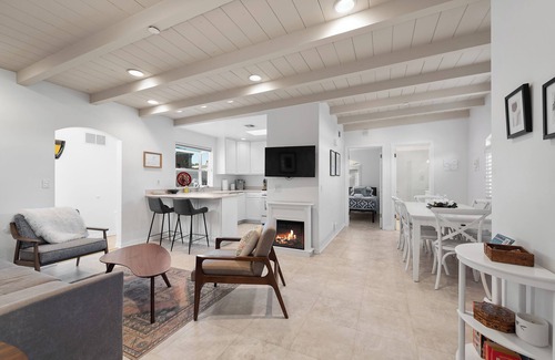 Pierpont Bay Casa | Elegant Beach-View Vacation Rental, Just 99 Steps 2 Sand, Pet-friendly!