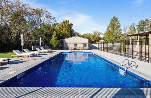 Chester Casa | Elegant Home w/7BRs, Game Room, Luxury Yard, Pool