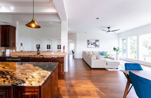 Northshore On Lake Travis Casa | Elegant Lakeside Home w/ Infinity Pool, Game Room, & Scenic Views