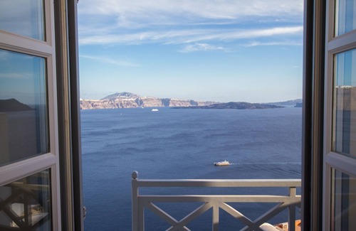 Oia Villa | Elegante Villa de lujo con una vista impresionante