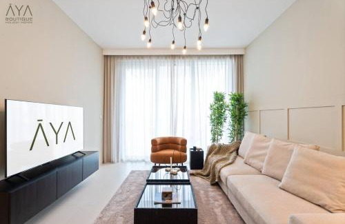 Dubai Apartamento | Elegant Luxury Apartment with Stunning Lake Views in Dubai Creek Harbour By ĀYA Boutique