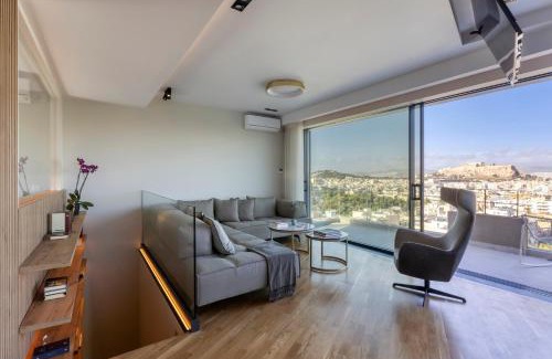Kinosargous Apartamento | Elegant Penthouse Acropolis View