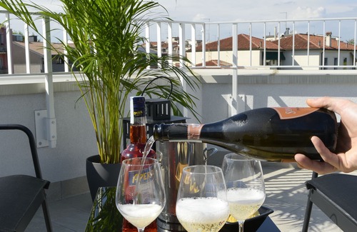 Padova Apartamento | Elegant penthouse with rooftop terrace