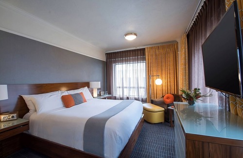 Downtown Portland Hotel | Elegant Premium Retreat | 3 Double Beds for Comfort | Pet friendly Rooms