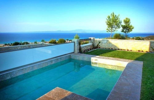 Haniotis Casa | Elegante villa con piscina privada en Halkidiki