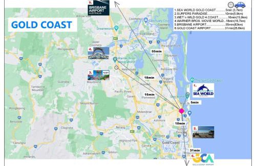 Southport Apartamento | Elegant Splendor 3 bedroom Apartment with Tram Access