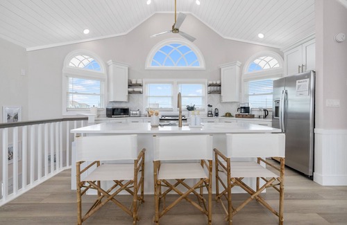 Waves Casa | Elegant Updated Oceanfront Home w/ Pool & Hot Tub - Fast WIFI & Dog Friendly!