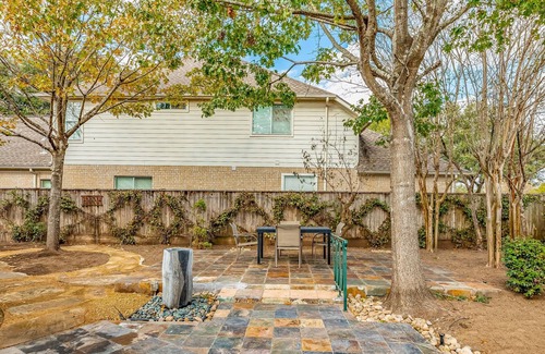 George Bush Park/Eldridge Casa | Elegant westside home with fenced yard, patio, chef's kitchen, washer/dryer & AC