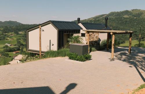 Rancho Queimado Casa | Elegante bangalô de campo 4 - Taquaras Huts
