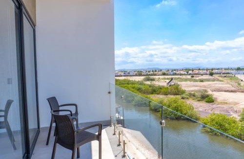 Marina Mazatlan Apartamento | Elegante departamento con vista a la Marina - 4A