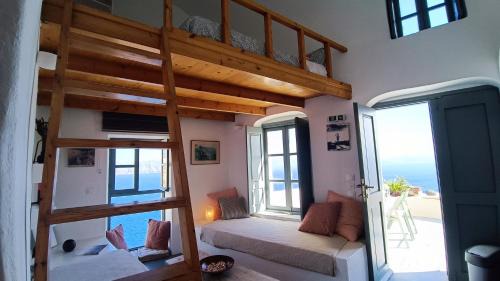 Oia Apartamento | Elias Cave House 270o Caldera View Oia