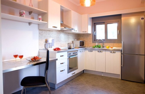 Perigiali Villa | Romantic Chic Villa with Sea View !