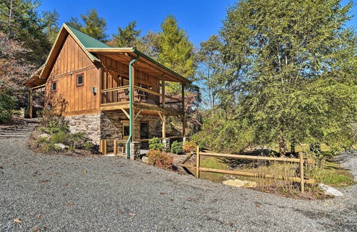 Weaverville Cabina | Elk Path Cabin w / Hot Tub & Deck-15 Mi a Asheville