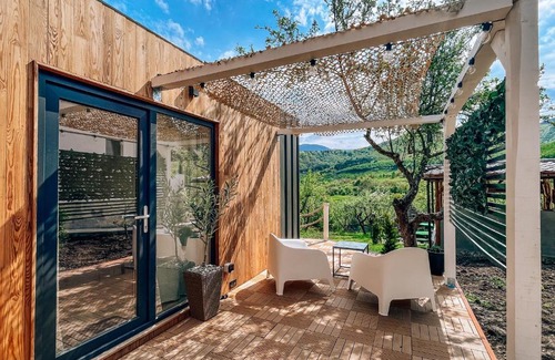 Sadu Cama Y Desayuno | Elysian Fields - Tiny House 'Evergreen'