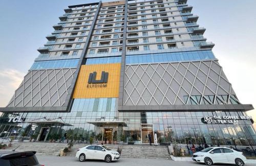 Blue Area Hotel | Elysium Tower Luxury Serviced Apartments Facing Centaurus Mall Islamabad