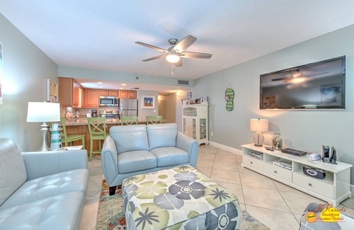 North Redington Beach Condominio | Esmeralda Unidad Isla 304: 2 BR / 2 BA condominio en N. Redington Beach, capacidad para 4