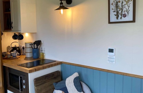 Llanfarian Cabina | En-suite Shepherds Huts