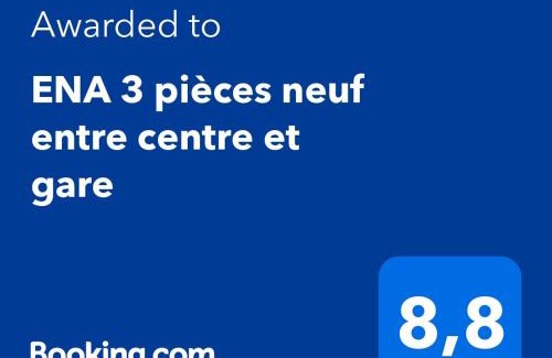Strasbourg Apartamento | ENA 3 pièces neuf entre centre et gare