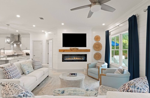 Demere Park Casa | Enchanted Hideaway, Stunning Home Steps Away from the Beach, Private Heated Pool!