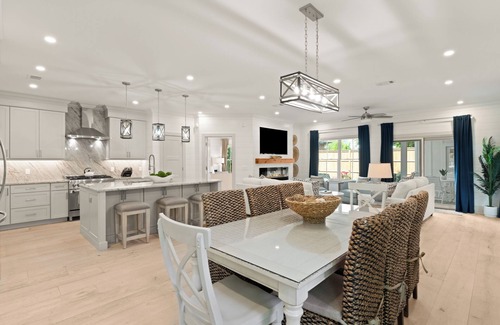 Demere Park Casa | Enchanted Hideaway, Stunning Home Steps Away from the Beach, Private Heated Pool!