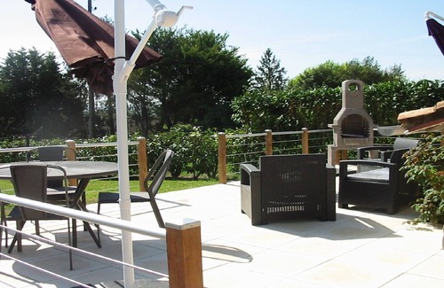 Saint-Maigrin Cabaña | Encantadora casa rural con piscina privada