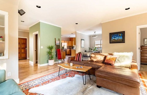 Old Farm District Casa | Energetic Southwest Style Home with Hot Tub