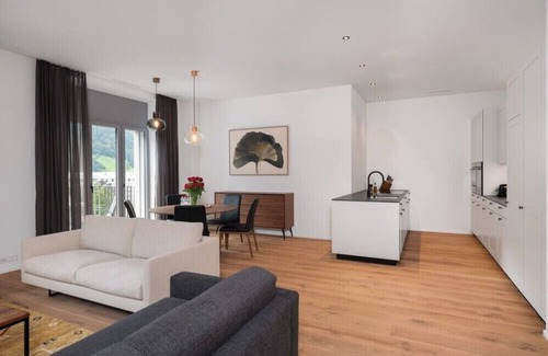 Engelberg Apartamento | Engelberg Two Bedroom Apartment With Mountain View