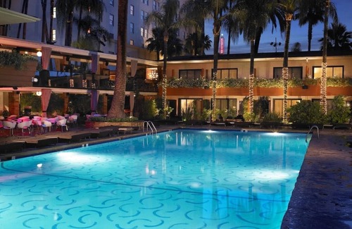 Hollywood Hotel | Enjoy a Dip in Our Relaxing Pool Area after a Day Exploring Hollywood's Heart