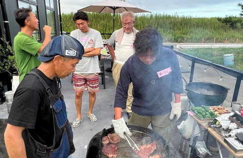Kujukuri Casa | Enjoy BBQ on the terrace in front of the nature pa / Sambugun Chiba