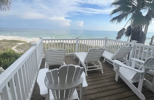Inlet Beach Casa | Invierno en Beach Front Home en Inlet Beach; Descuentos mensuales ofrecidos