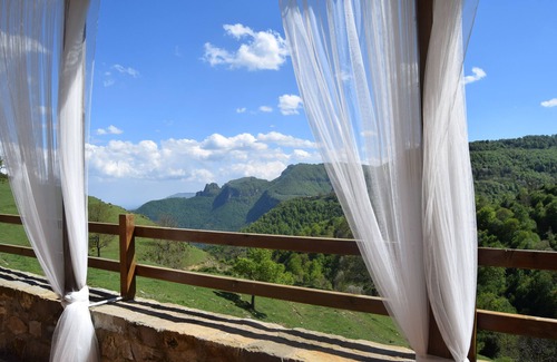Vallfogona Cabaña | Disfruta de vistas panorámicas espectaculares y de un ambiente de paz y relax.