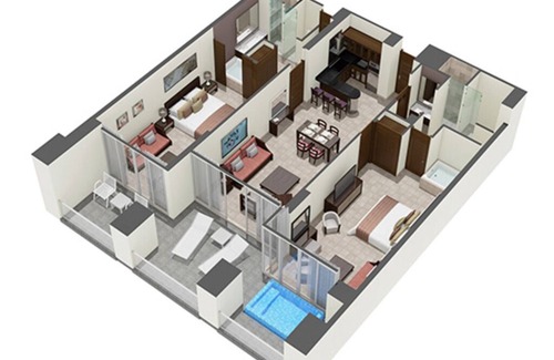 Ejidal Hotel | Disfruta con tu grupo familiar en una Suite con dos recámaras
