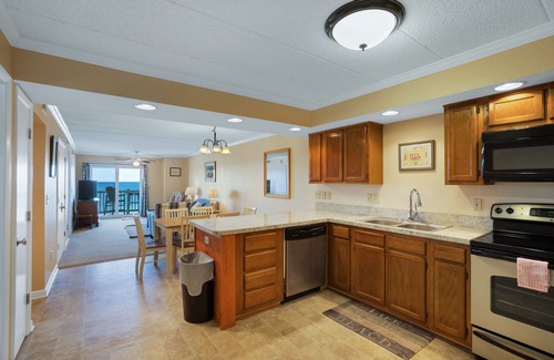 South Nags Head Condominio | , Limpio, Oceanfront Beach Piso En OBX 2 habitaciones, 2 baños Fresh