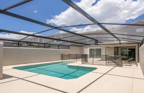 Kissimmee Chalet De Esquí | Enjoyable Townhouse 4Bed/3Bath/Pool/5Min From Disney