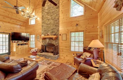Ennice Casa | Ennice Cabin with Waterfall Near Blue Ridge Pkwy!