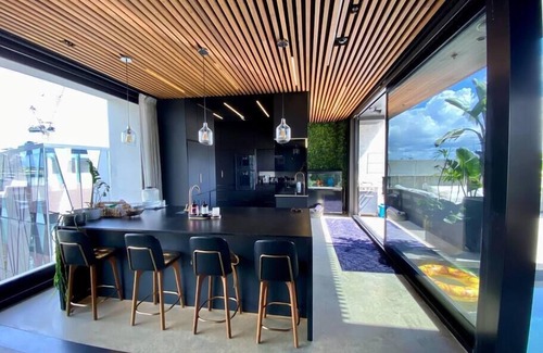 Grey Lynn Apartamento | Entertainers penthouse with 5 bedrooms pool & spa