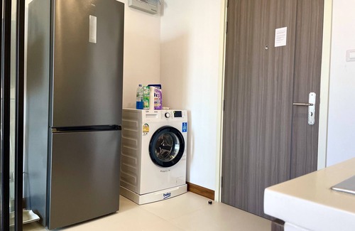 Khlong San Condominio | Entire Condo 5 min walk to Iconsiam/BTS Klongsan Super fast wifi