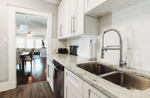 Historic Uptown Casa | Entire historic downtown guest house: 9 BR!