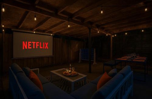 Northside Casa | Entire House 10 min from Downtown with Fire Pit and Outdoor Theater