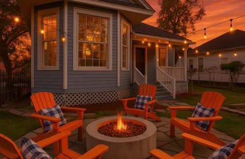 Northside Casa | Entire House 10 min from Downtown with Fire Pit and Outdoor Theater