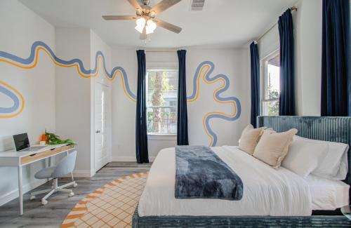 Northside Casa | Entire House 10 min from Downtown with Fire Pit and Outdoor Theater
