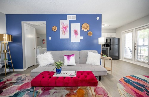 South Arlington Apartamento | Entire Place ✶Wi-Fi✶Washer Dryer✶ 4k TV ✶Pets Allowed #615