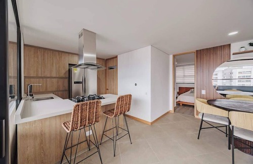 Buenos Aires Apartamento | EP| Modern 2 BR W/Workspace, Views, Pool, Gym