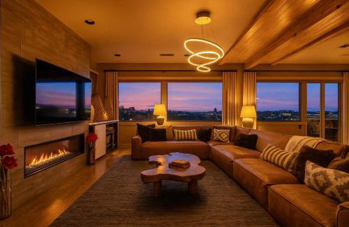 Katie Hill Neighborhood Casa | Epic Luxury Mansion w Nashville Skyline Views