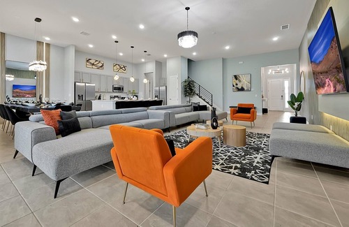 Florida Central Atlantic Coast Casa | Epic Paradiso Mansion-Pool/Game Room/Theater-2