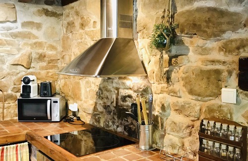 San Roque de Riomiera Casa | Casa con impresionante mirador de piedra suspendido en la montaña y vistas