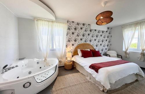 Queven Apartamento | Escale Douceur avec Spa Privé Ambiance Bohème