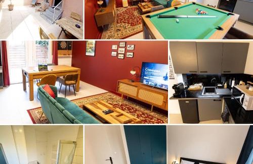 Villefranche-sur-Saone Apartamento | Escapade Vintage avec Jeux, Billard et Fléchettes Détente Assurée !