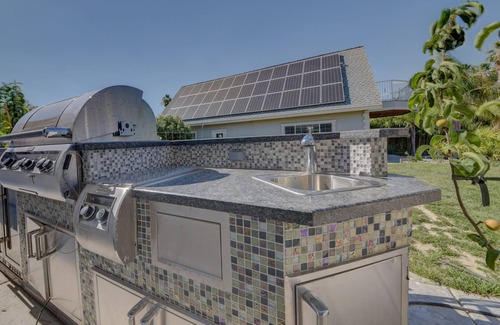 Las Vegas Villa | Villa 4br, gran piscina, jacuzzi, barbacoa, privacidad total cerca del centro de Las Vegas