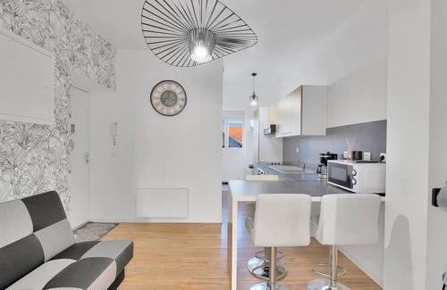 Lens Apartamento | Escarpelle - Moderne appartement pour 4